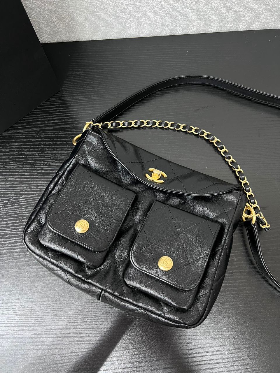 Chanel Supple Twins Hobo