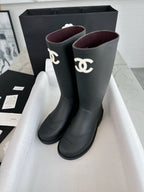 Chanel Wellington CC Black