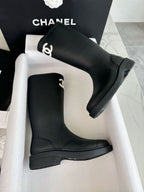 Chanel Wellington CC Black