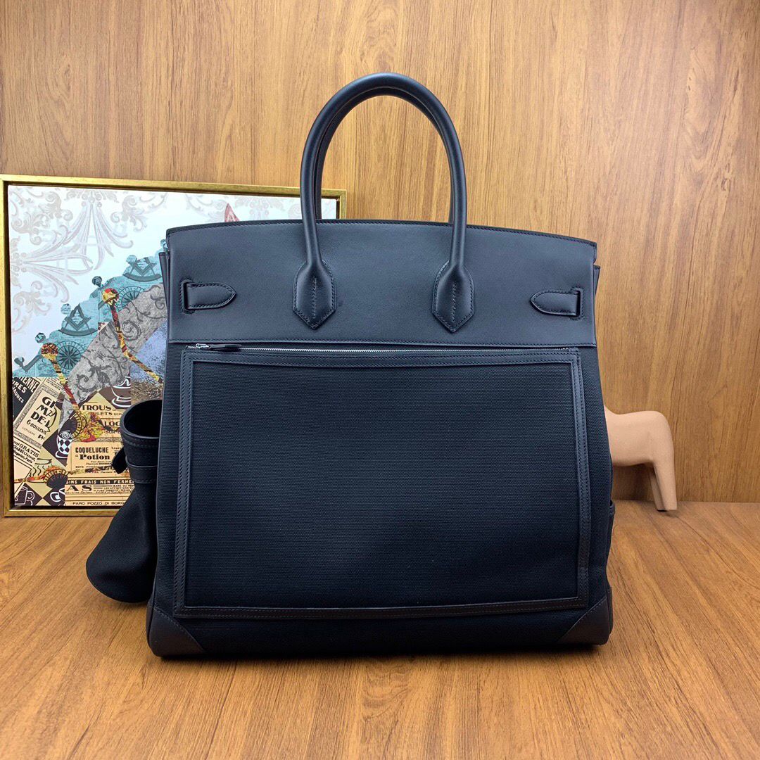 Hermès Haut à Courroies Black