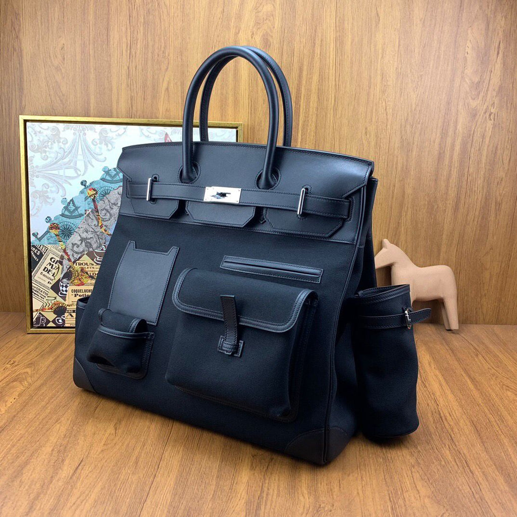 Hermès Haut à Courroies Black