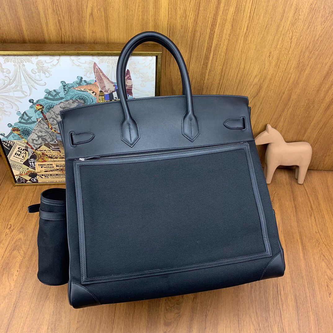 Hermès Haut à Courroies Black