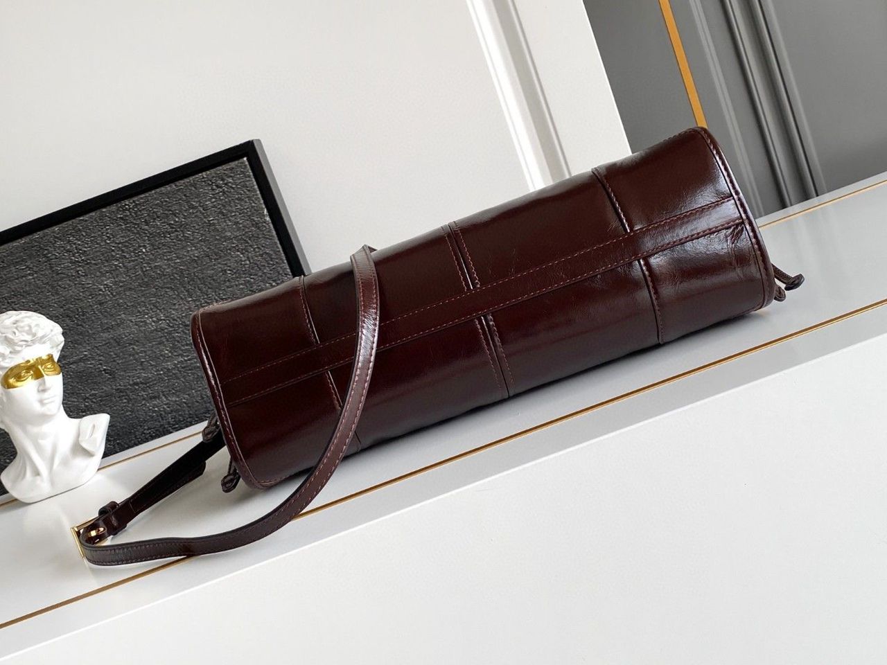 Bolsa Prada Richard Bordô