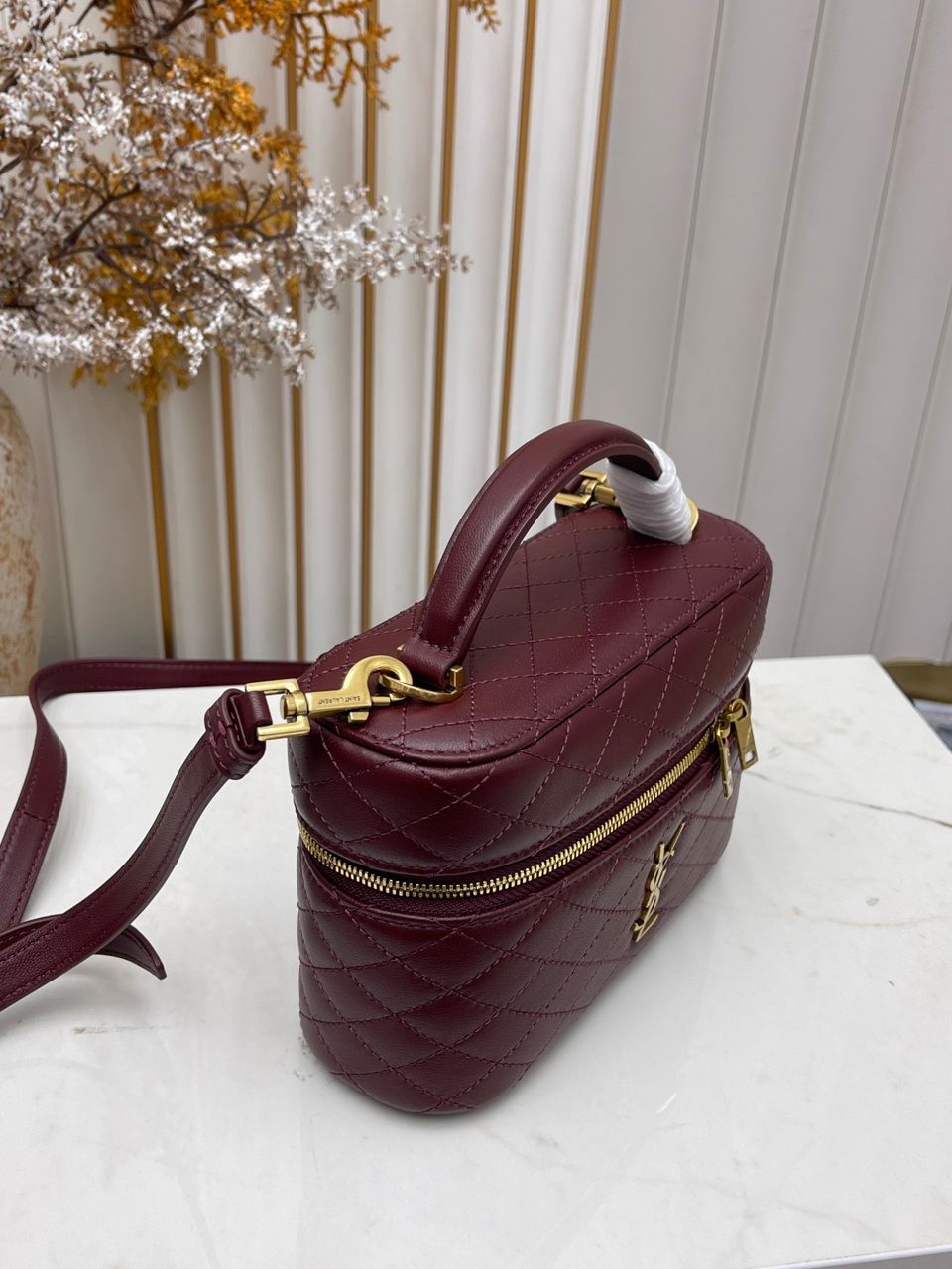 Saint Laurent Gaby Vanity Red Wine