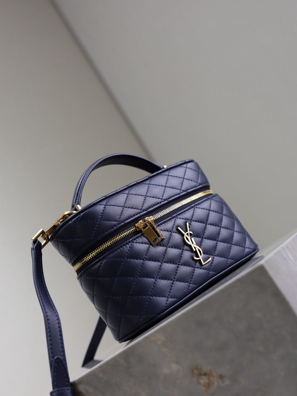 Saint Laurent Gaby Vanity Blue .