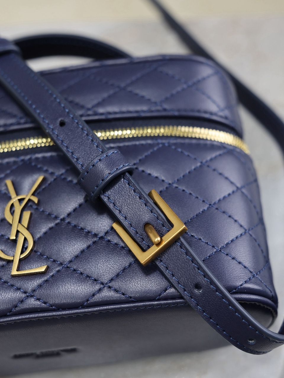Saint Laurent Gaby Vanity Blue .