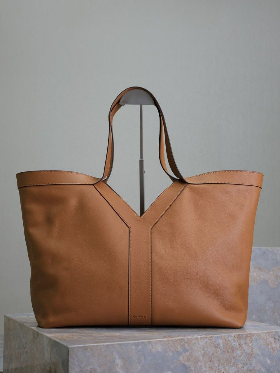 Bolsa Saint Laurent Y Large Tote Couro