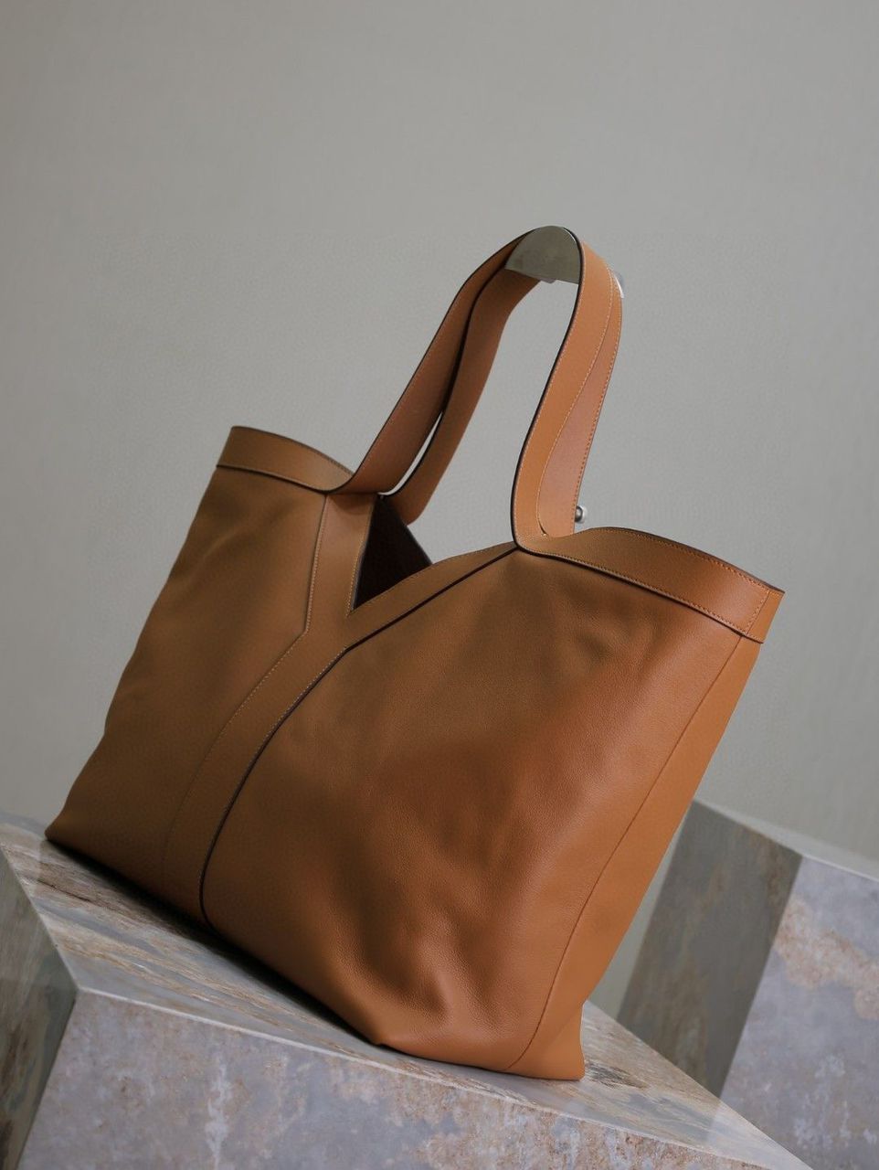 Bolsa Saint Laurent Y Large Tote Couro