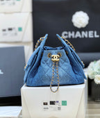 Bolsa CHANEL 25 Cyan Blue