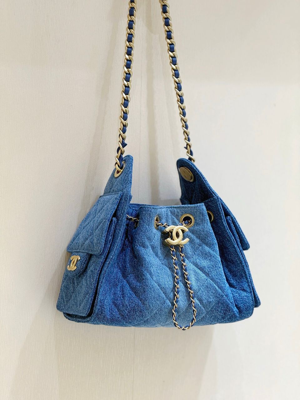 Bolsa CHANEL 25 Cyan Blue