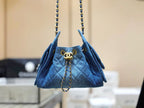 Bolsa CHANEL 25 Cyan Blue