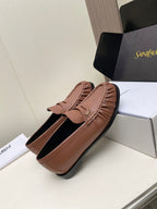 YSL Mocassim Le Loafer Brown
