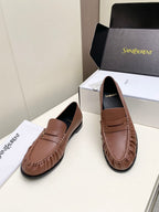YSL Mocassim Le Loafer Brown