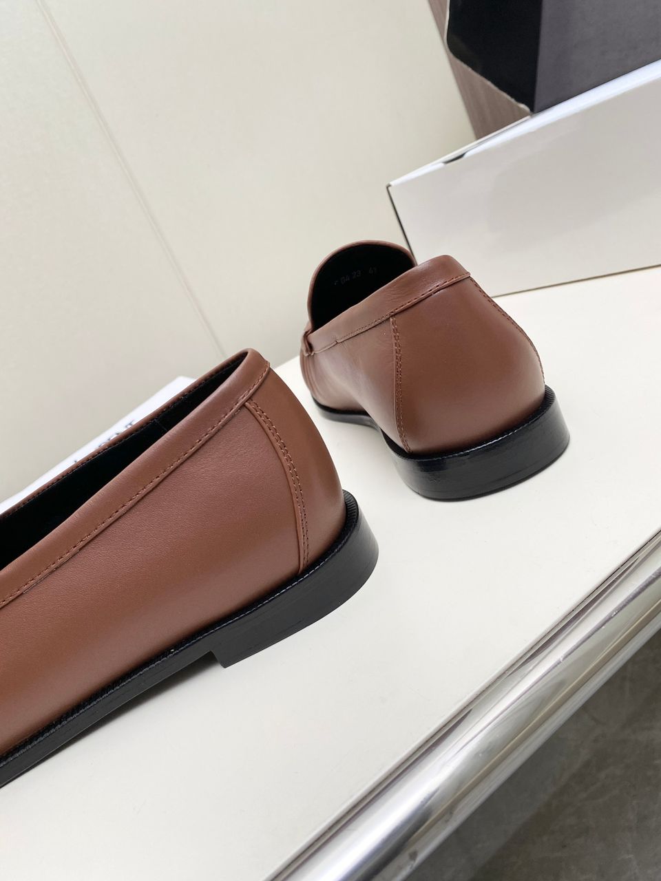 YSL Mocassim Le Loafer Brown