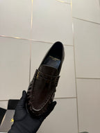 YSL Mocassim Le Loafer Brown Matte