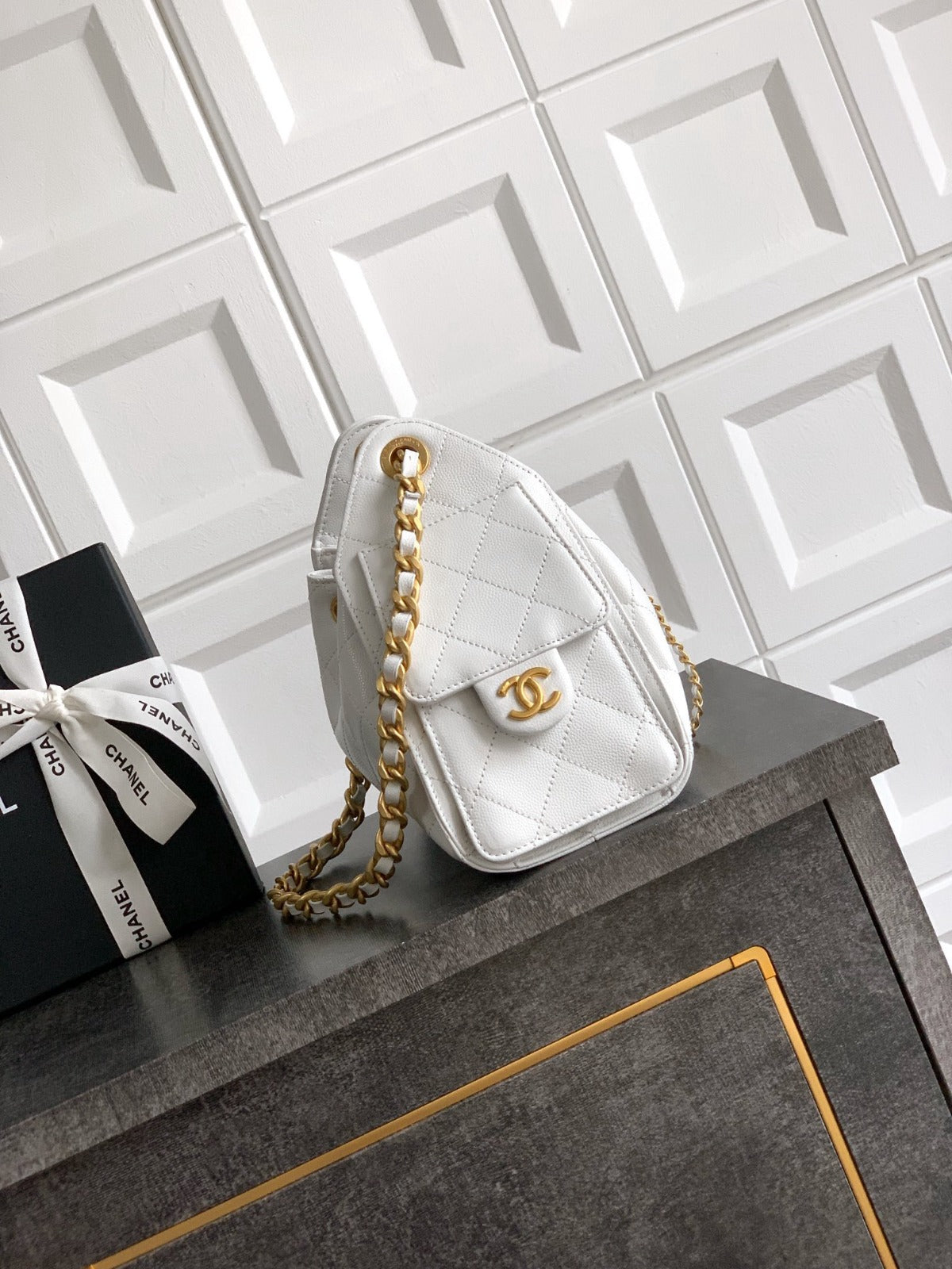 Bolsa CHANEL 25 Mini White