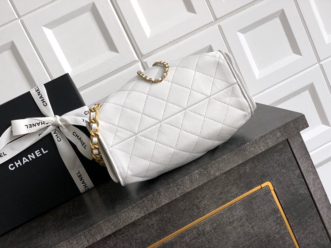 Bolsa CHANEL 25 Mini White