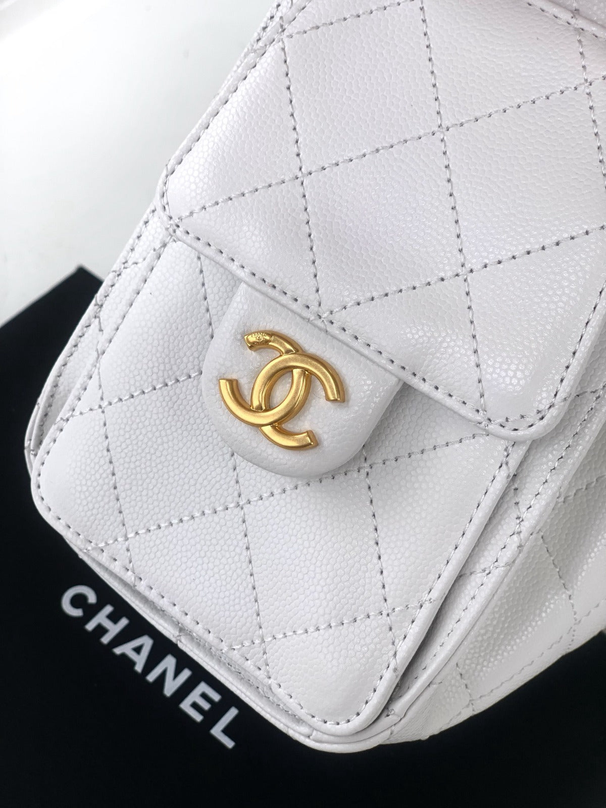 Bolsa CHANEL 25 Mini White