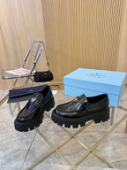 Mocassim Prada Black Gold