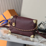 Louis Vuitton Side Trunk Wine .
