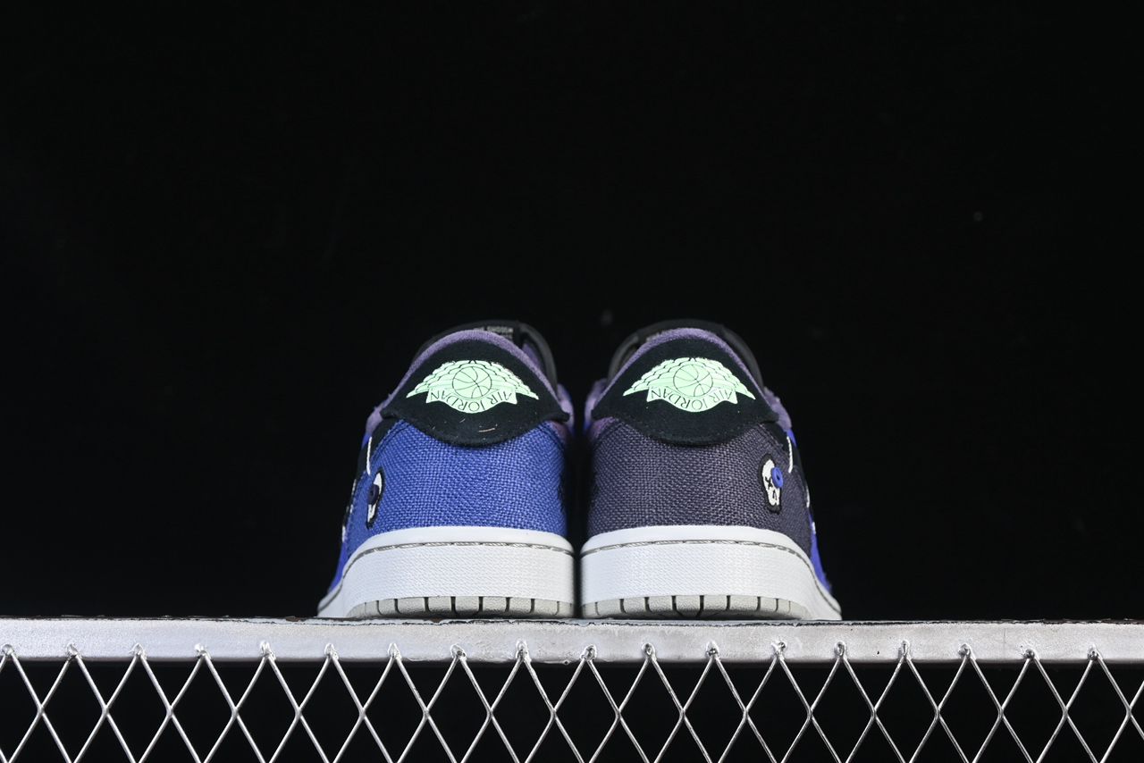 Air Jordan 1 Low Voodoo Flax and Oil Purple DZ7292-200.