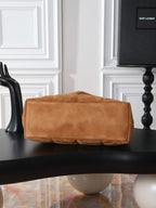 Yves Saint Laurent Medium Puffer Leather Camel ..