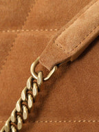 Yves Saint Laurent Medium Puffer Leather Camel ..