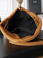 Yves Saint Laurent Medium Puffer Leather Camel ..
