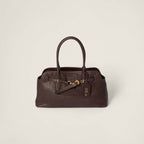 Bolsa Miu Miu Aventure em Couro Nappa