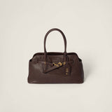 Bolsa Miu Miu Aventure em Couro Nappa