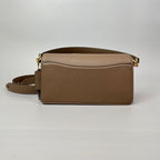 Coach Tabby Shoulder Bag Mini Leather Brown