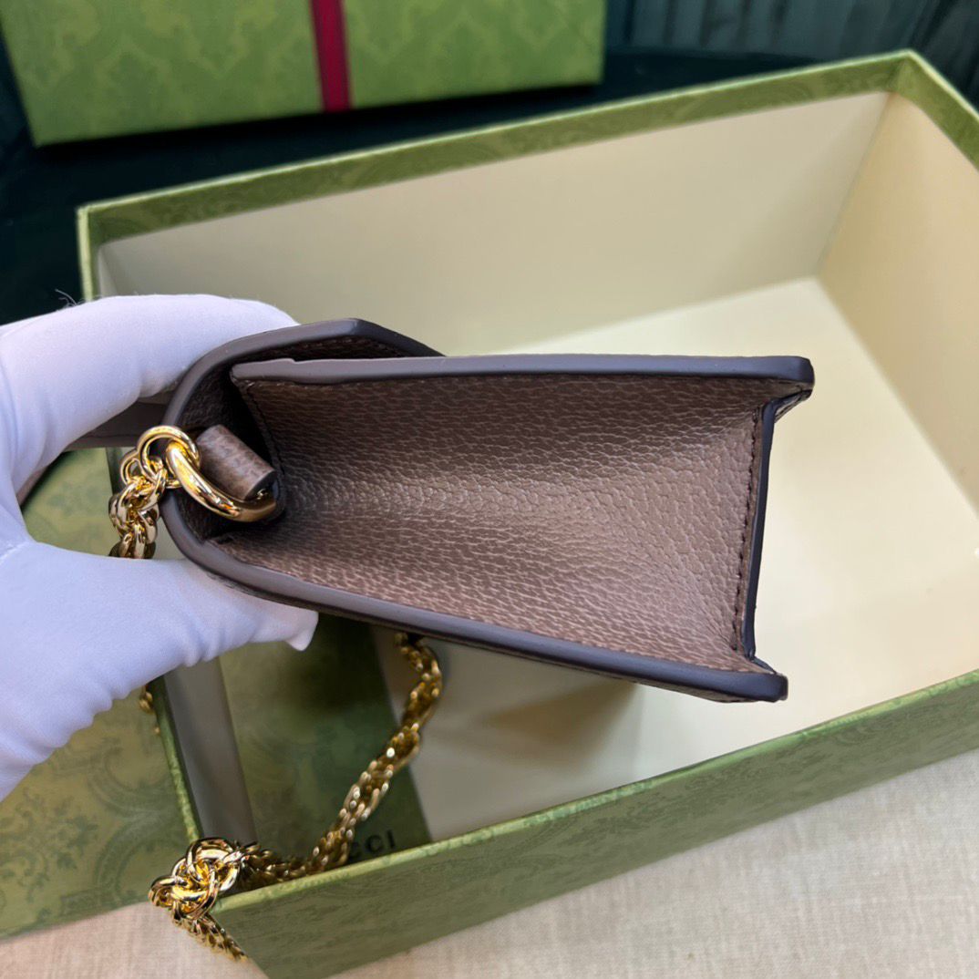 Gucci GG Supreme Mini Shoulder Bag Web Stripe .