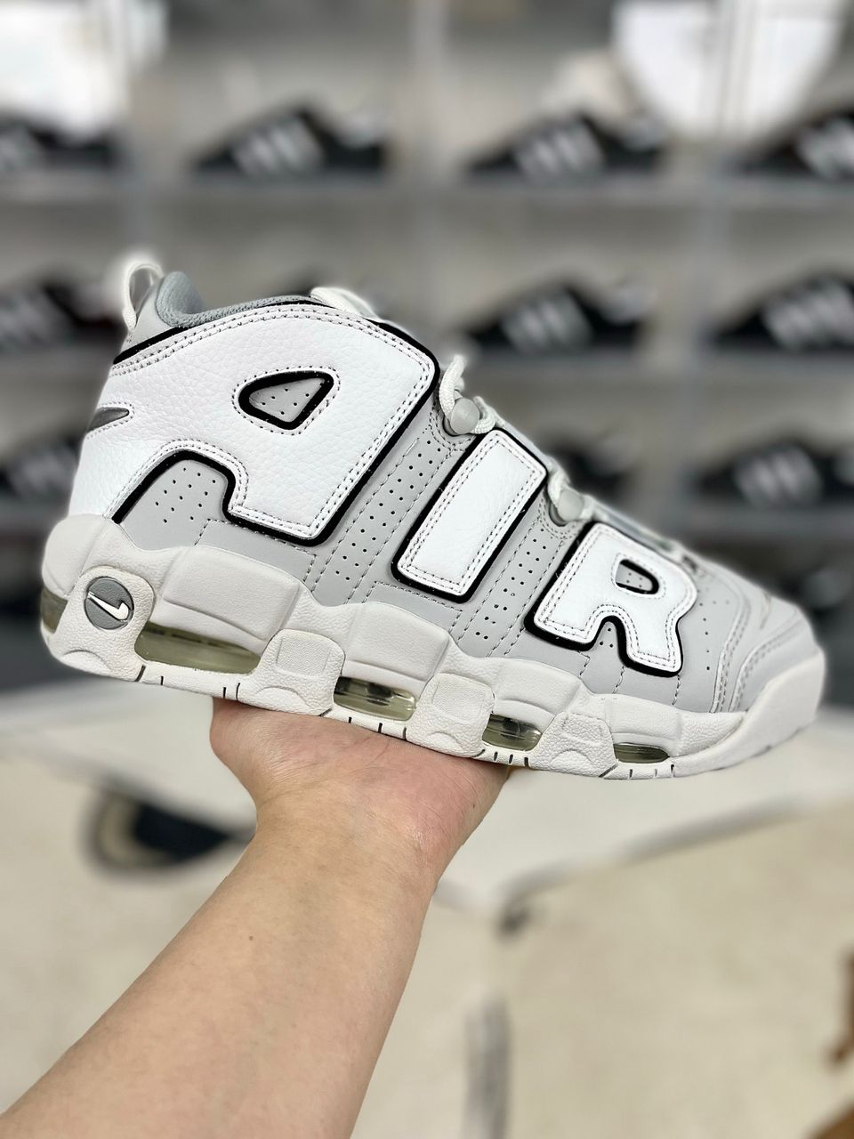 Nike Air More Uptempo White .