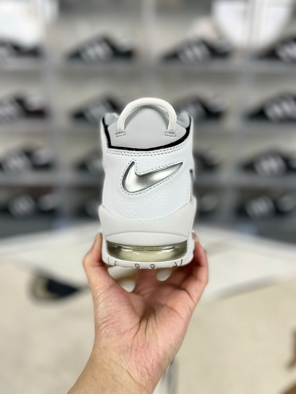Nike Air More Uptempo White .