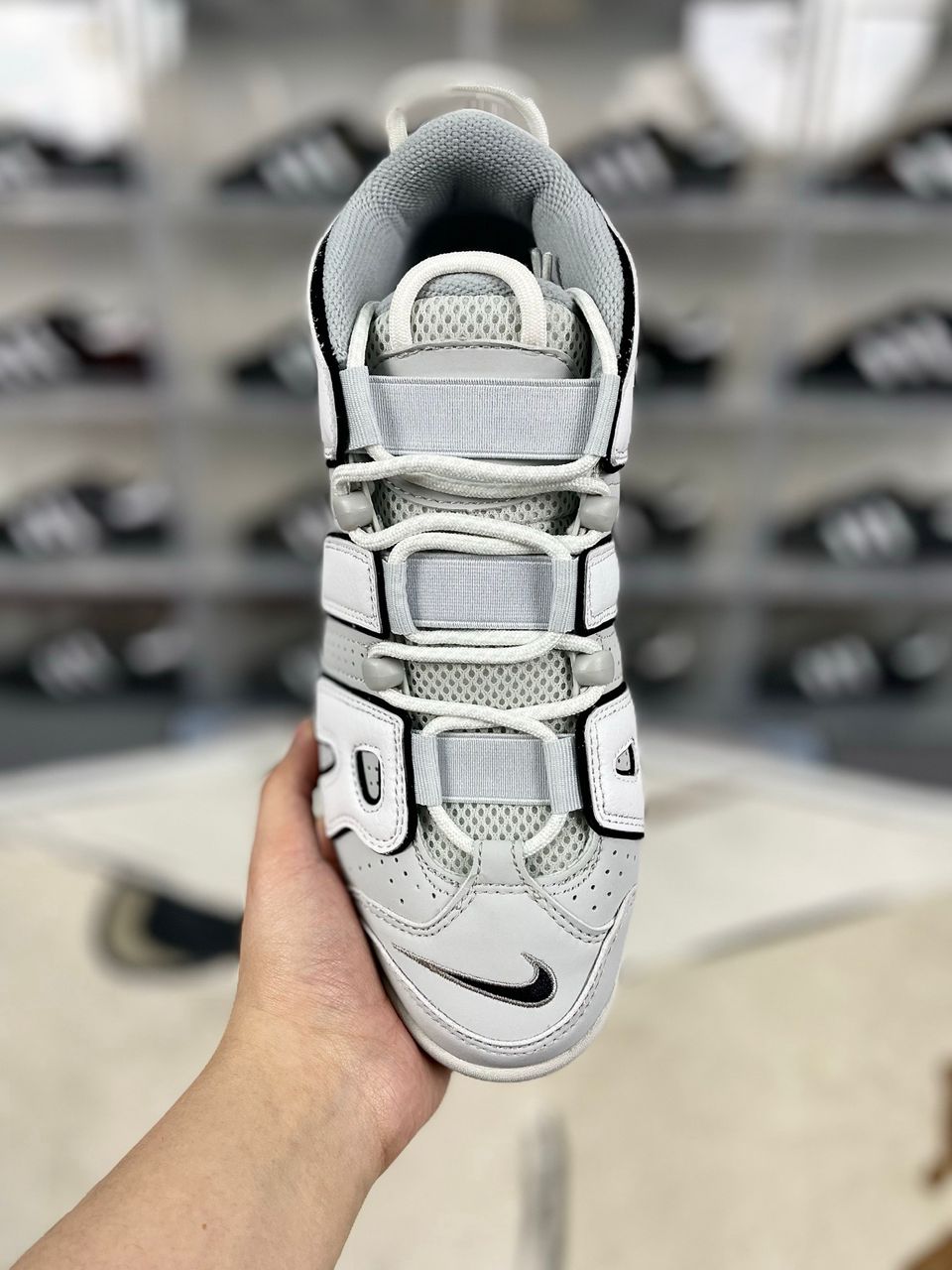 Nike Air More Uptempo White .
