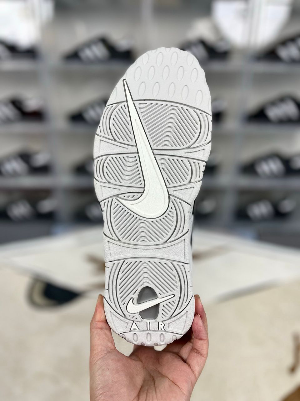 Nike Air More Uptempo White .