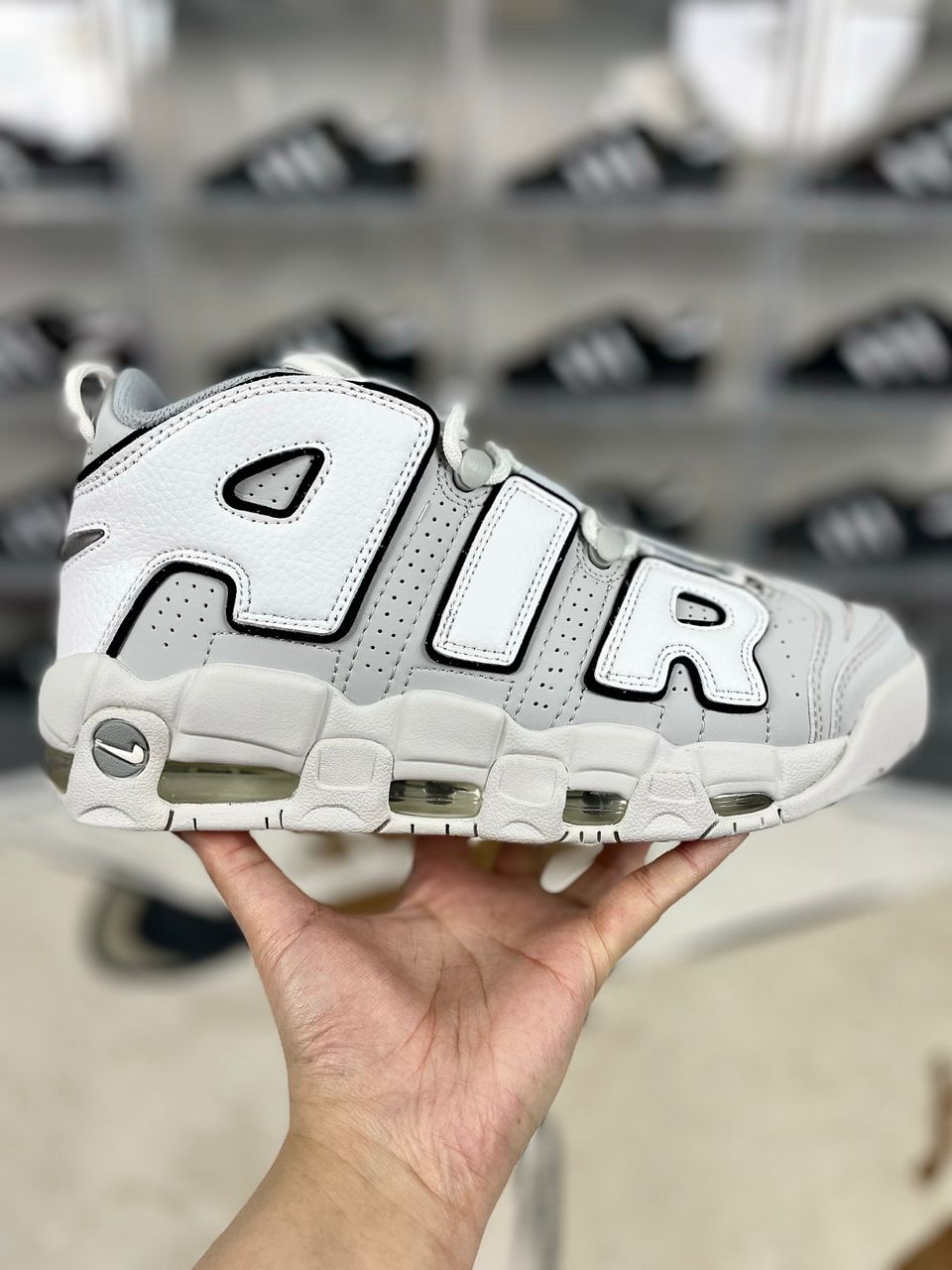 Nike Air More Uptempo White .
