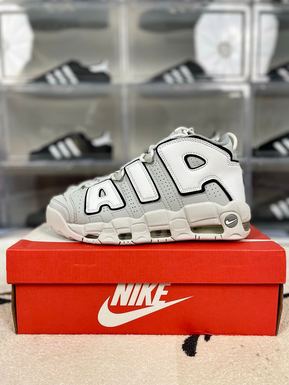 Nike Air More Uptempo White .