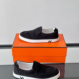 Hermes Slip-On Kiddy Black