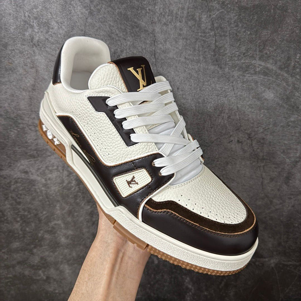 Louis Vuitton Trainer #54 White Black