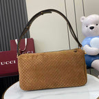 Gucci GG Shoulder Bag Canvas Brown .