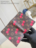 Louis Vuitton Nice Nano Monogram Canvas Pink Trim .