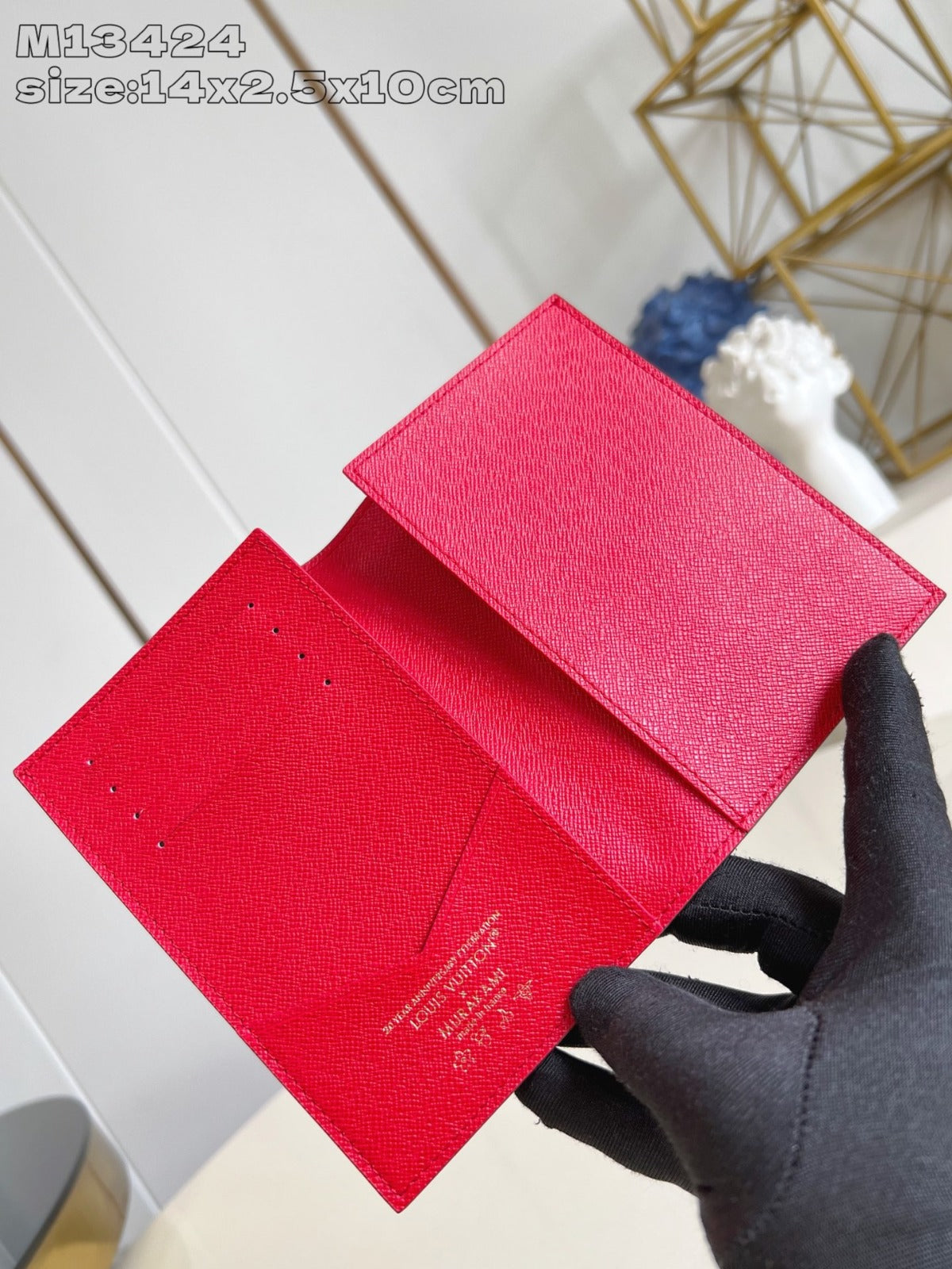 Louis Vuitton Passport Cover Monogram Cherry Print .