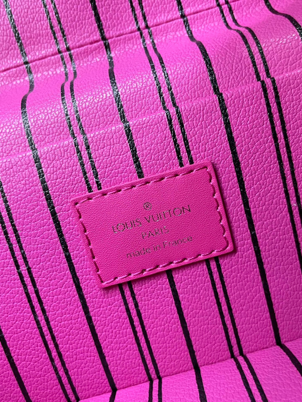 Louis Vuitton Nice Nano Monogram Canvas Pink Trim .