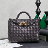 Bottega Veneta Andiamo Bag Couro Marrom