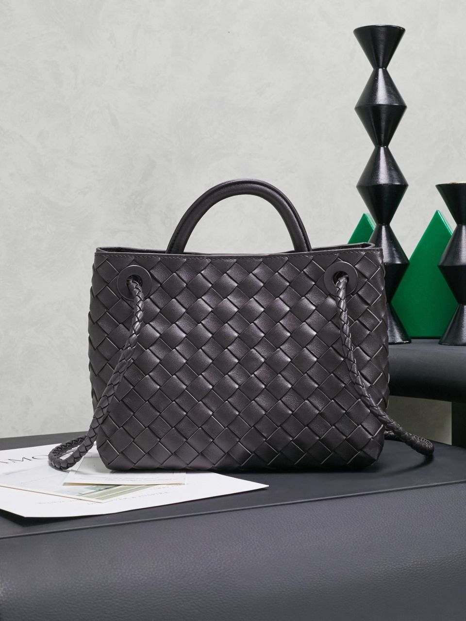 Bottega Veneta Andiamo Bag Couro Marrom