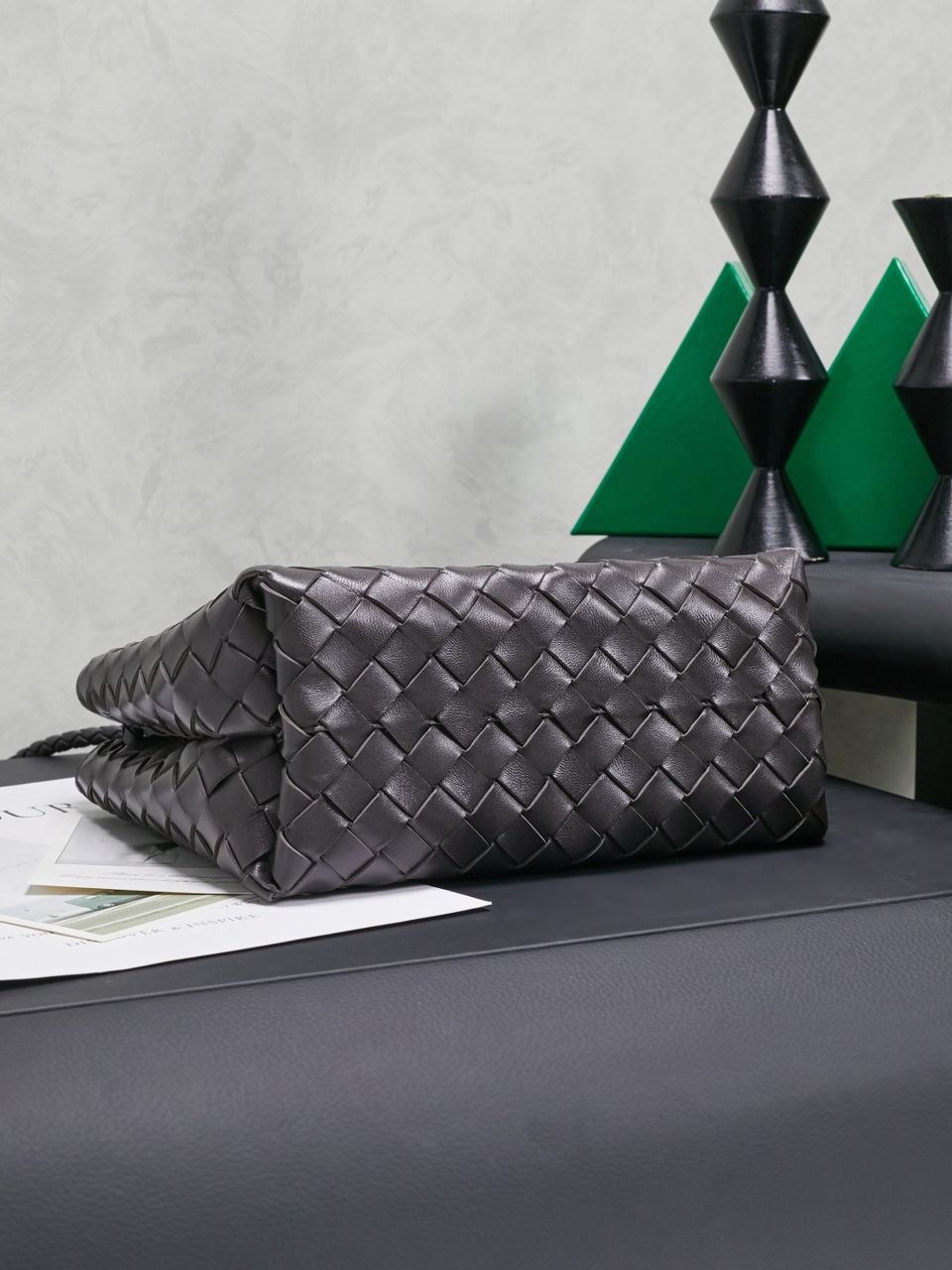 Bottega Veneta Andiamo Bag Couro Marrom