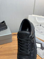 Prada Leather Sneaker Black