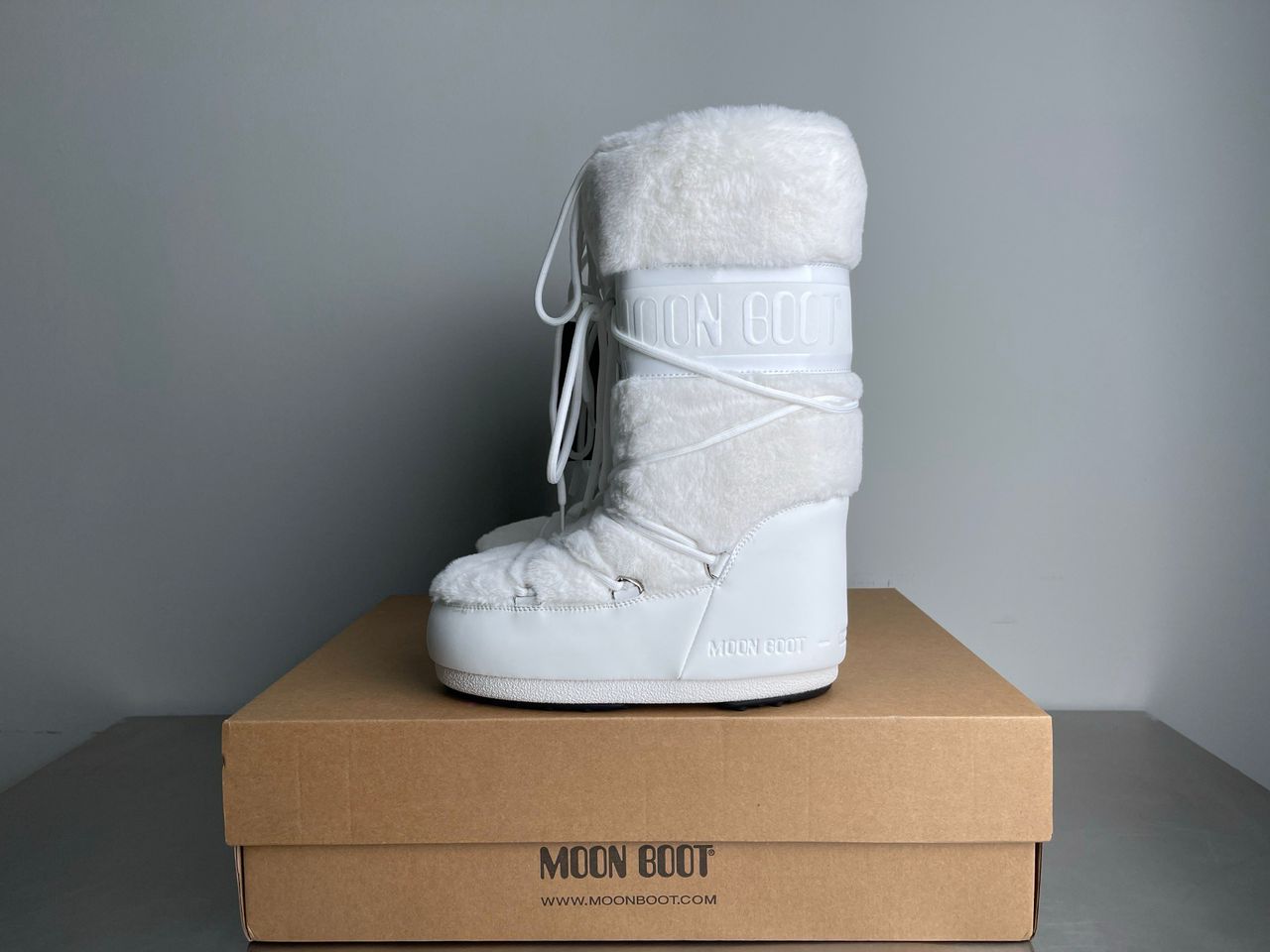 Bota Moon Boot Icon Faux Fur