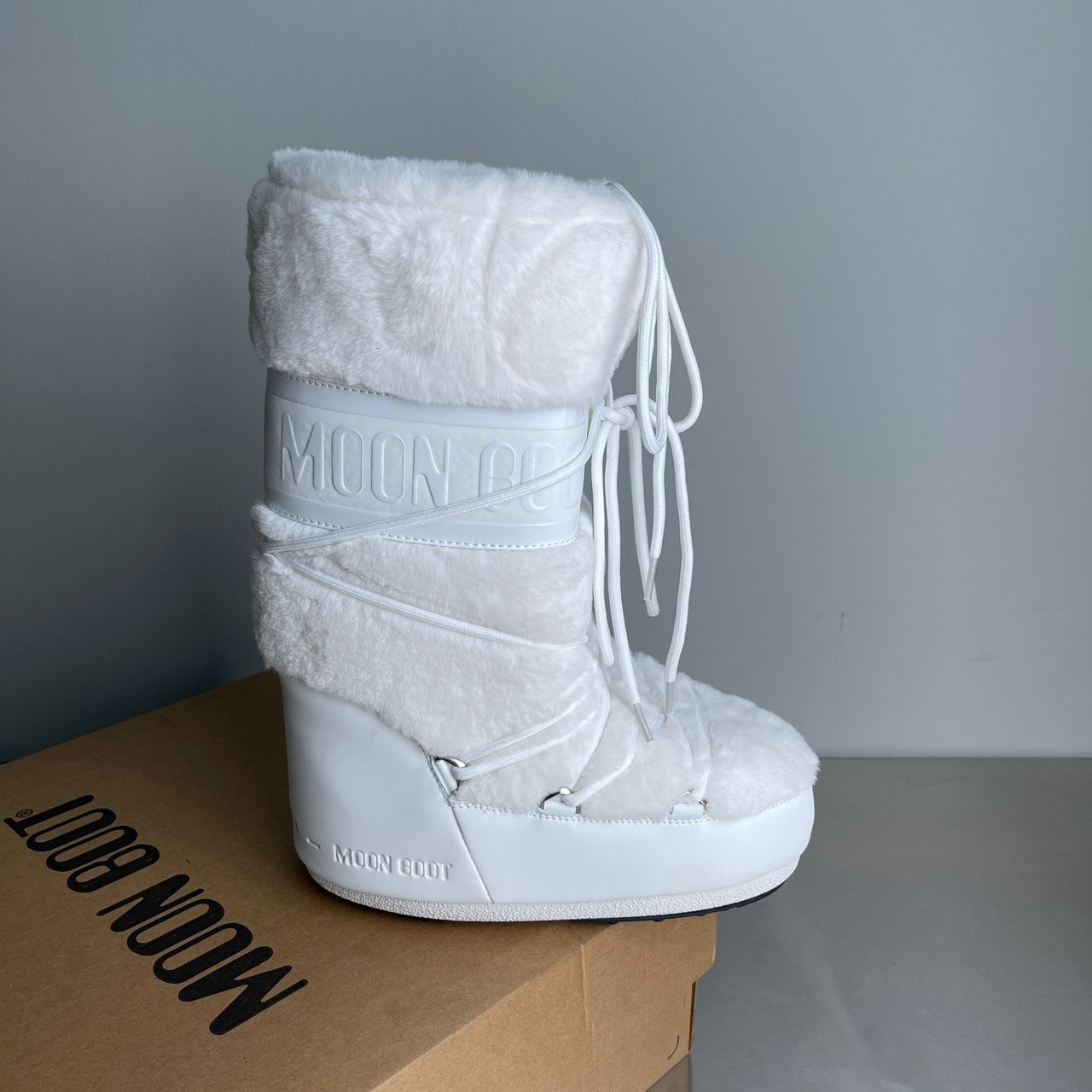 Bota Moon Boot Icon Faux Fur